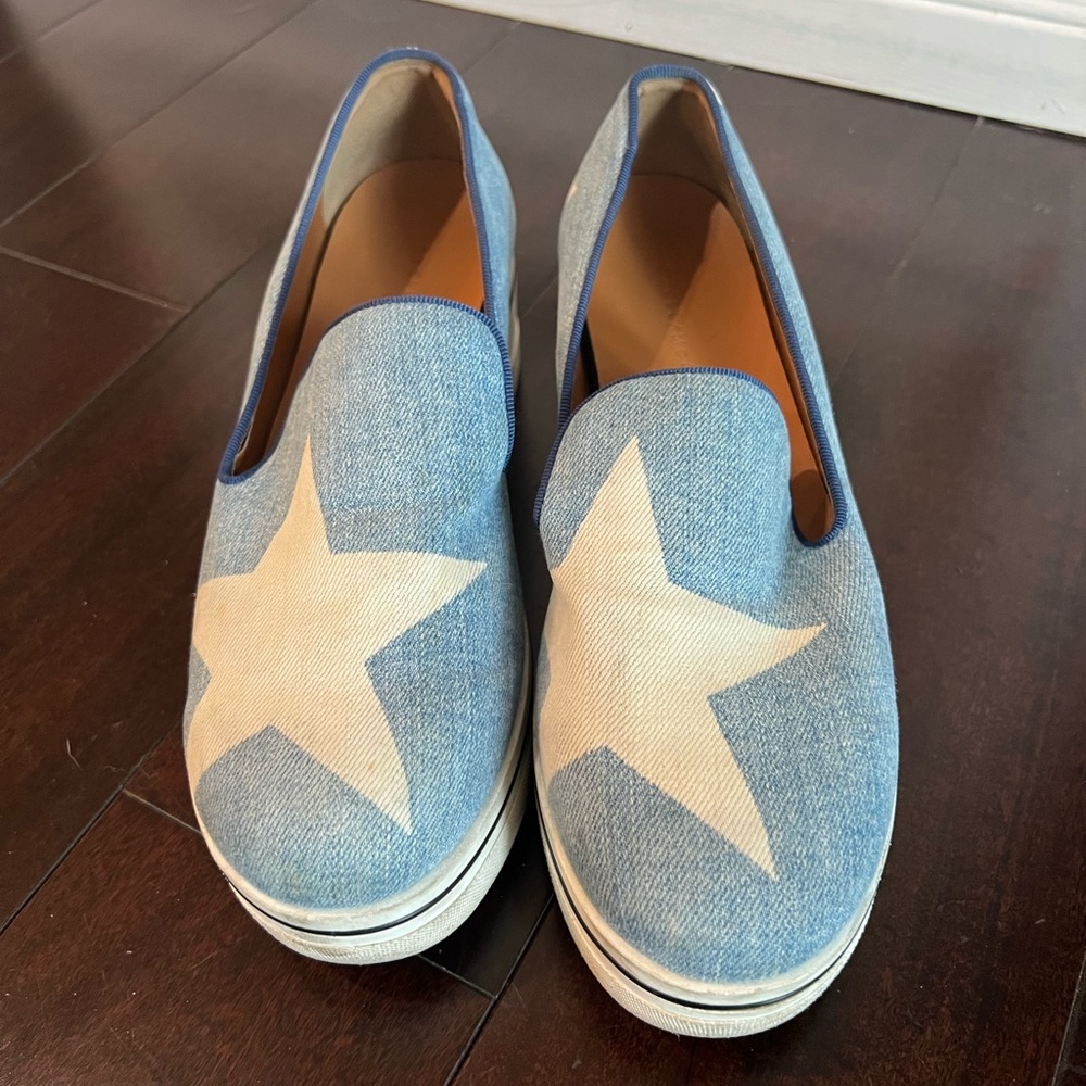 Stella McCartney Binx Stars Denim Loafer
